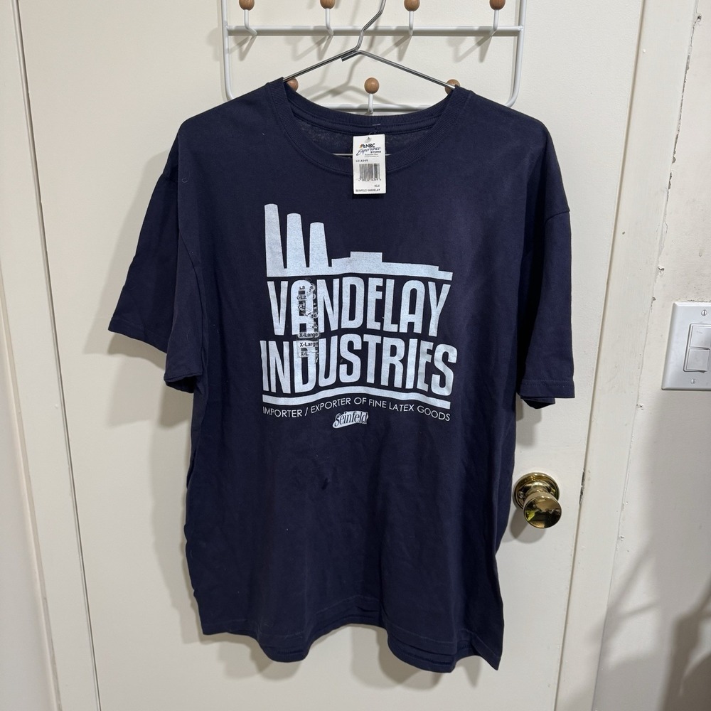 Vintage 2000s Seinfeld Vandelay Industries T-Shirt Men's Size X-Large XL - NWT